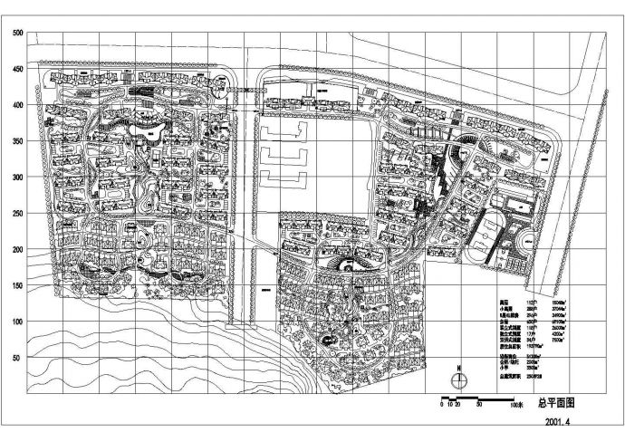 某区域规划CAD详细大样完整设计图_图1