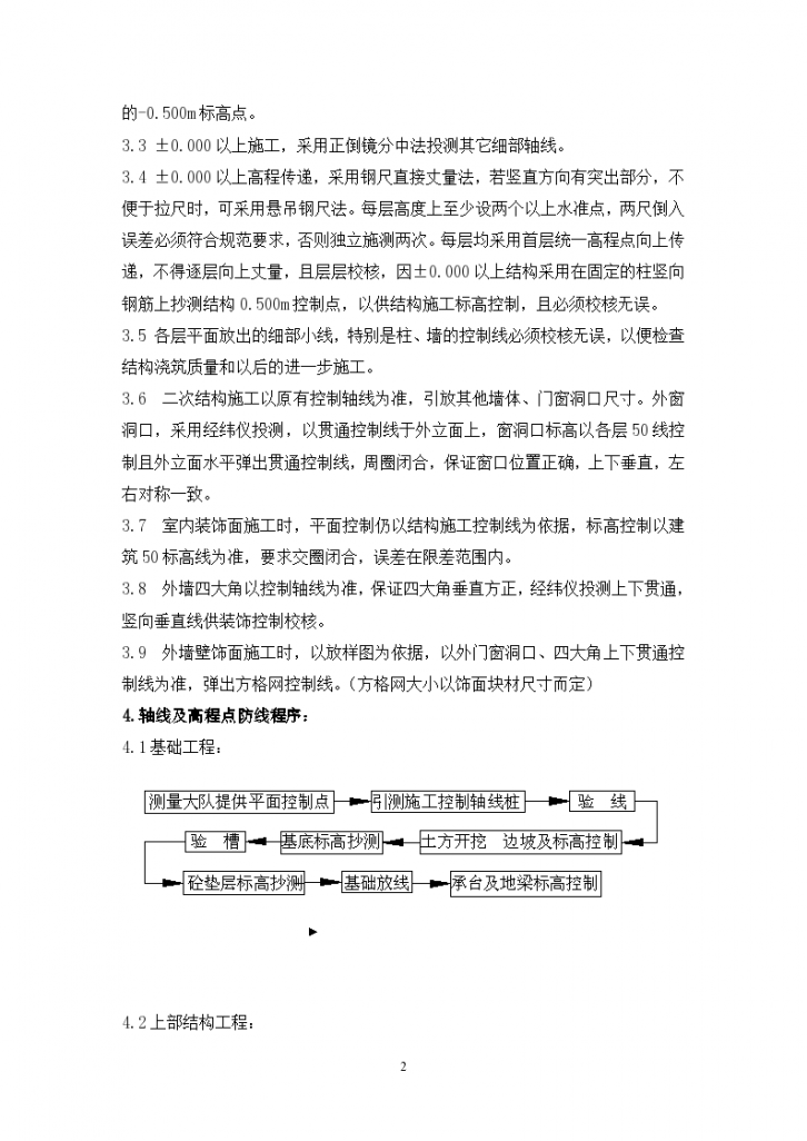 津亚电子有限公司二 期厂房工程施工测量方案-图二