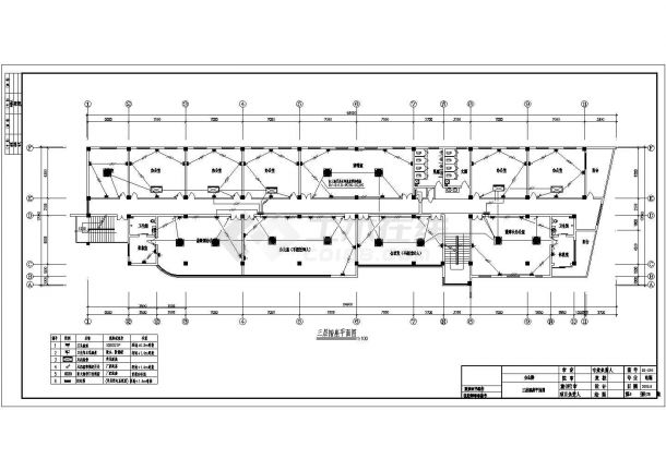 某地上五层办公楼电气设计CAD图（三级负荷）-图一