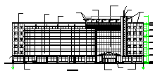 口腔医院建筑设计方案cad施工图-图一