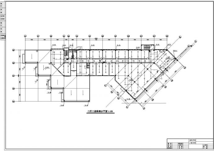 8层人力中心办公楼给排水设计施工图（含设计说明）_图1