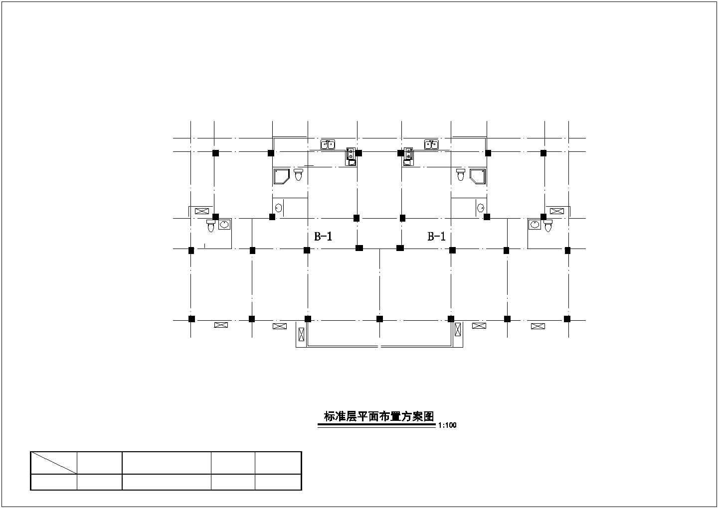 龙信集团陕西省某某小高层带阁楼装修设计CAD户型方案设计图