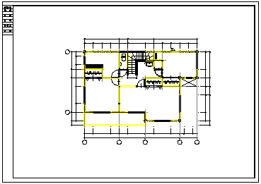 两层木制别墅室内装修设计cad施工图纸_图1