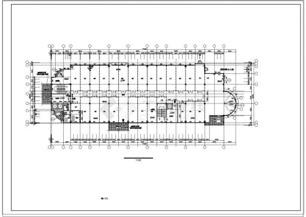 盐城中茵海华广场12#楼建筑设计施工图纸-图一