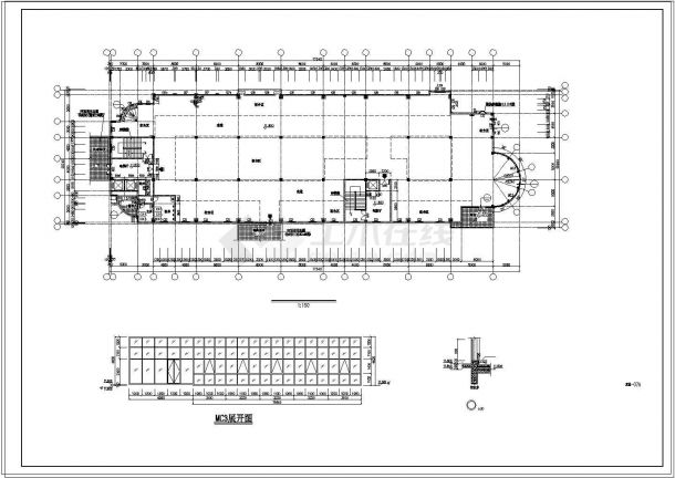 盐城中茵海华广场12#楼建筑设计施工图纸-图二
