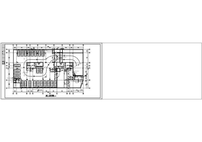 某地区高层商住楼平立剖建筑施工图纸_图1