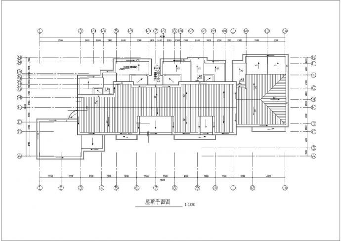 某地区阳光城住宅区住宅建筑详细设计施工方案CAD图纸_图1