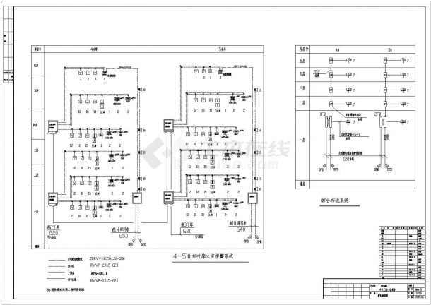 工厂库房电气图CAD参考详图-图一