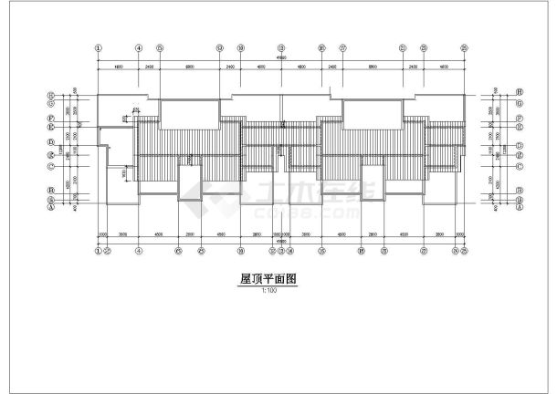 某地区碧海花园建筑详细设计施工方案CAD图纸-图一