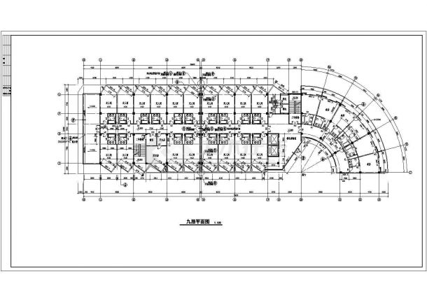 某经典翡翠山湖酒店建筑设计施工详细方案CAD图纸-图一
