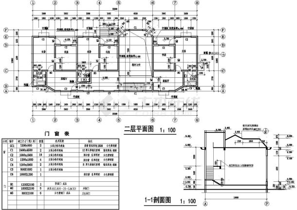 某私家别墅建筑CAD设计大样施工图-图二