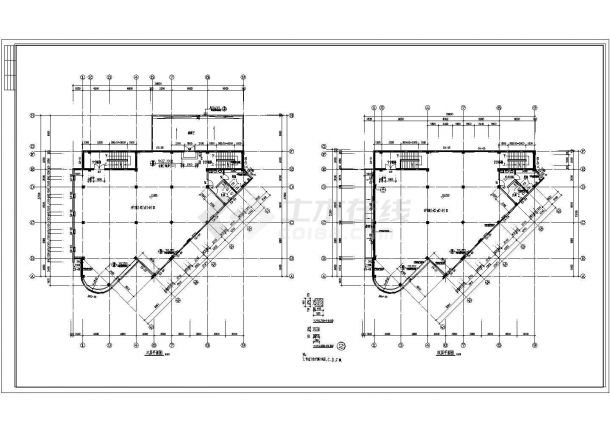 某香湾小区CAD全套大样完整设计方案图-图二