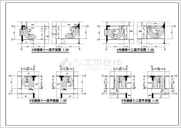 某地区现代高层住宅楼建筑大样设计施工详细方案CAD图纸-图一