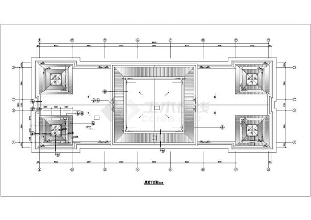 某六层欧式办公楼电气设计图 （含详图）-图一