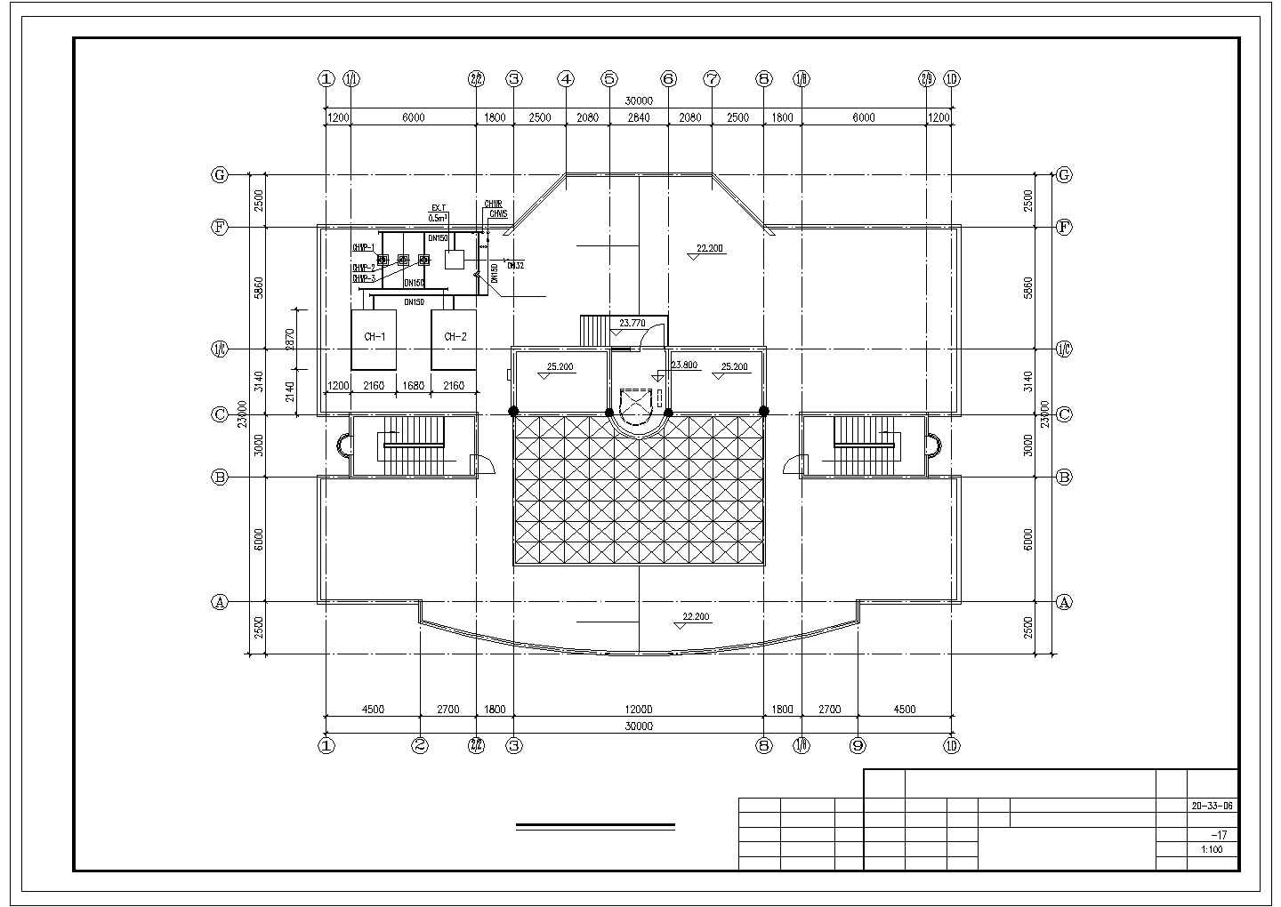 某办公楼空调设计方案CAD图