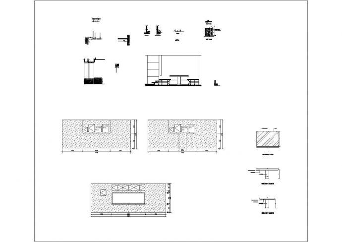 某新理念餐厅施工CAD设计构造节点图_图1
