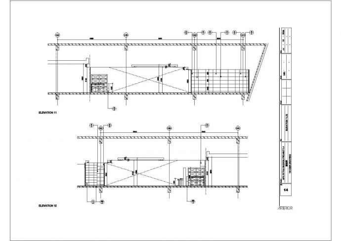 某火锅店设计施工CAD大样节点构造图纸_图1