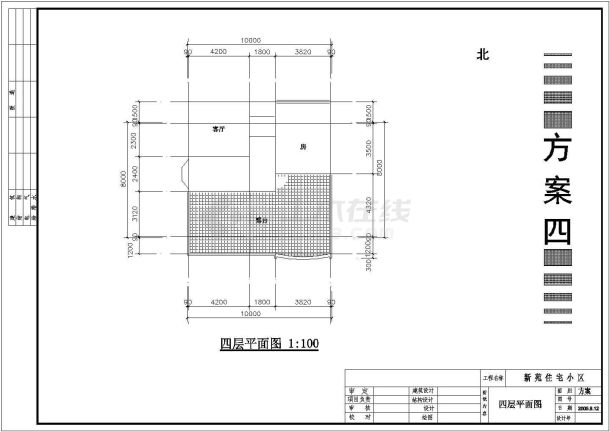 某小区几套别墅CAD详细节点大样方案-图二