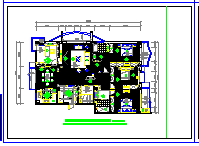 别墅装修设计CAD施工图纸-图一