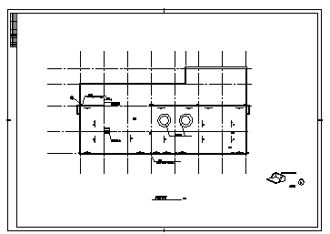 商场设计_某四层框架结构带地下室中型商场建筑施工cad图纸-图二
