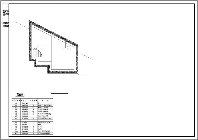 某乡村小型别墅CAD全套设计施工大样图纸_图1