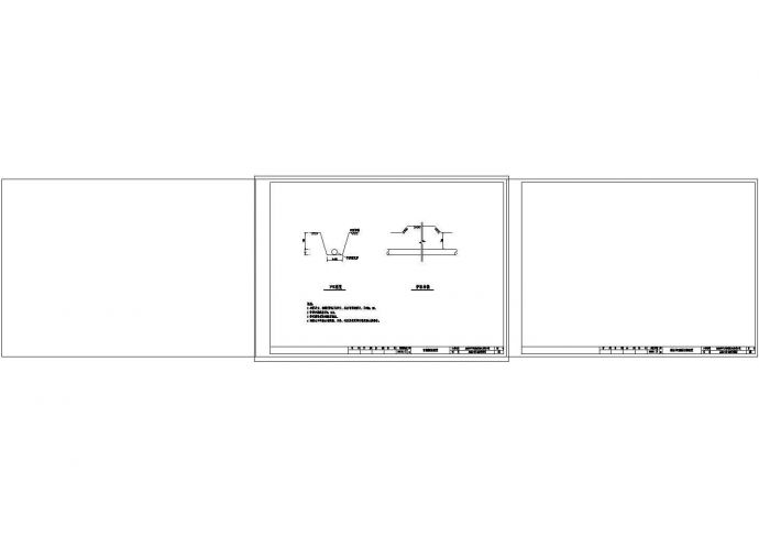 高效节水灌溉项目细部结构cad设计图纸_图1