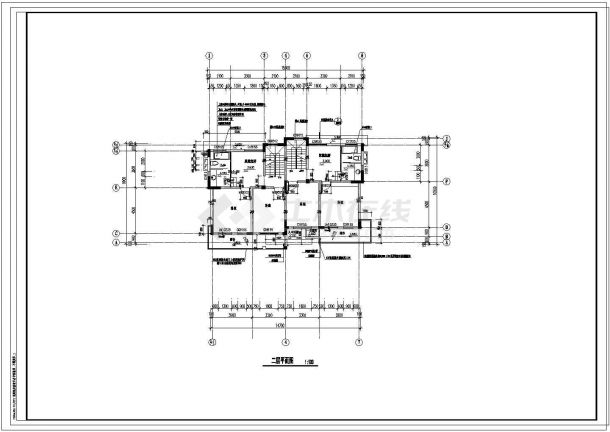 某别墅CAD详细设计完整构造大样图纸-图一