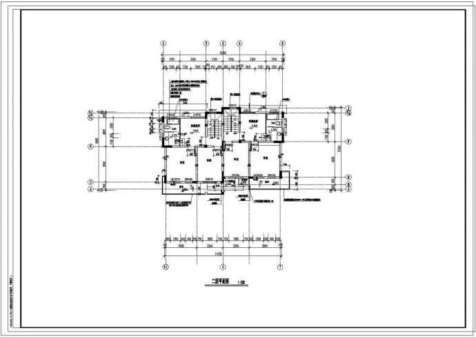 某别墅CAD详细设计完整构造大样图纸_图1