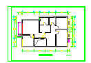 某小区别墅低楼装修施工CAD参考图