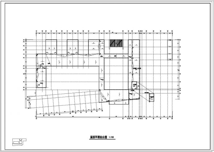 四层小学教学楼方案设计建筑结构施工图，共六张_图1