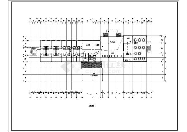 某温泉度假别墅CAD详细构造设计完整施工图-图二