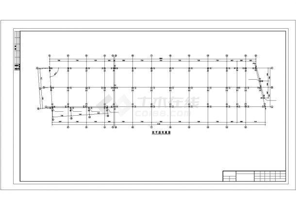 【4层】5047.749平方米框架办公楼全套设计施工图（招标文件60页、清单计价、（建筑结构CAD图（含基础详图））-图一