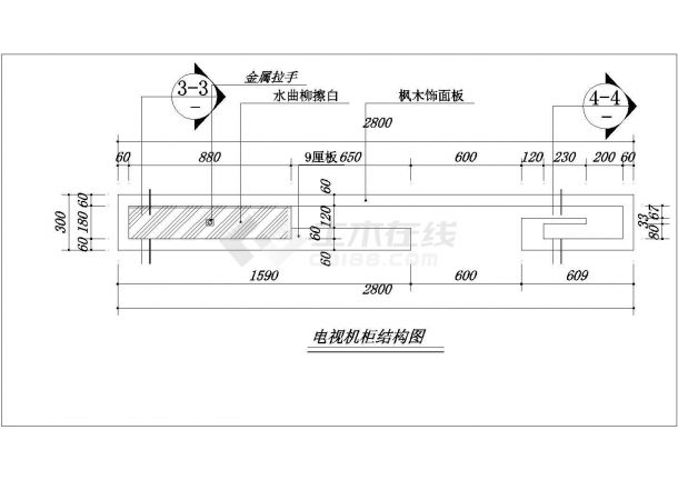 经典别墅电视别境设计-图一