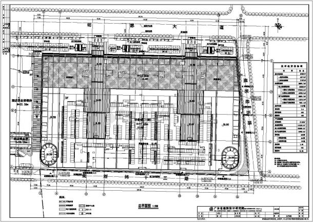 某地区电商城建筑CAD施工图纸-图二
