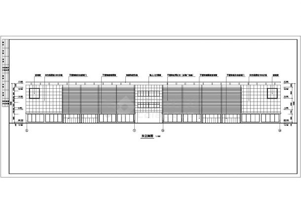 【苏州】某大型豪华商场方案修改CAD设计方案图纸-图二