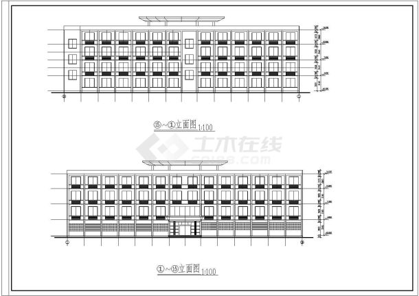 【苏州】某社区综合楼全套强弱电CAD施工图纸(含设计说明)-图一