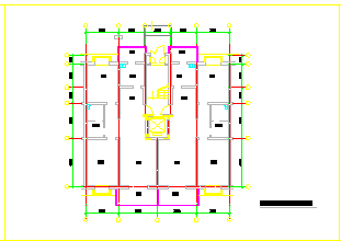 某带电梯小高层户型图CAD大集合_图1