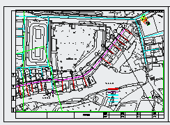 某市生活污水治理工程及MBR污水处理站水电cad设计施工图纸-图二