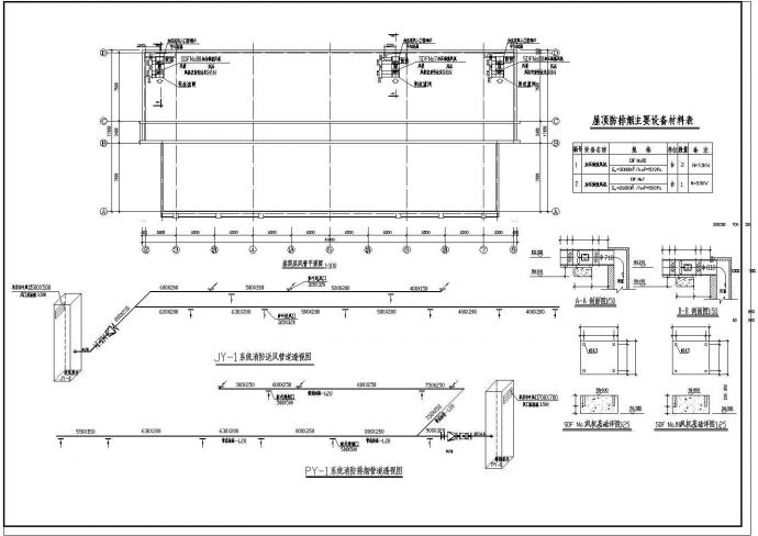 宾馆整套空调管线设计cad施工平面图_图1
