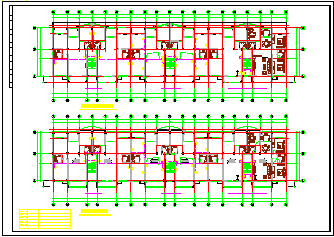 某地住宅楼全套电气CAD平面施工图纸-图二