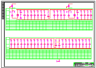 某电厂高压配电系统全套设计CAD施工图纸-图二