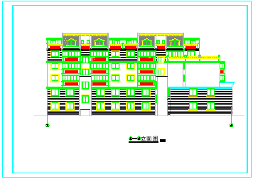 某多层住宅楼建筑施工全套cad设计图纸_图1