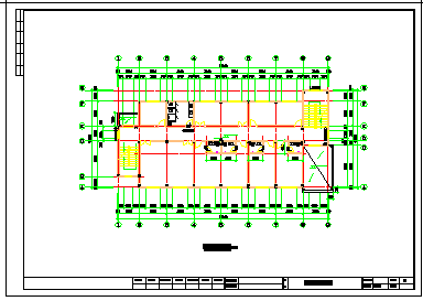 某儿童福利院建筑cad设计施工图（全套）-图二