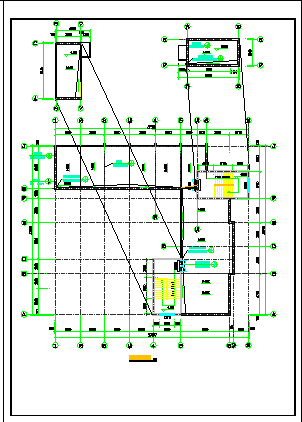 某二层卫生院建筑方案CAD施工图-图一