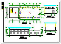 某二层医院药品楼建筑方案cad设计图