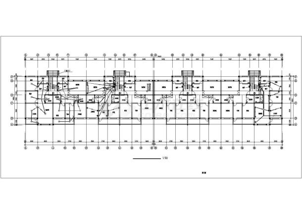 一套很棒的6层4单元住宅楼电气施工图-图二