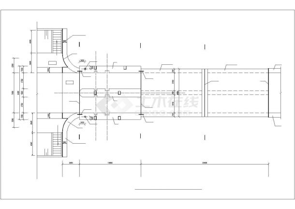 一整套水闸水工部分设计施工图CAD-图一