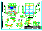 知名地产3层框架结构别墅建筑结构全套施工图_图1