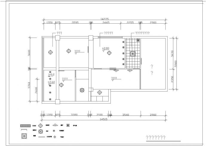 某整套复式楼CAD详细构造设计大样施工图_图1