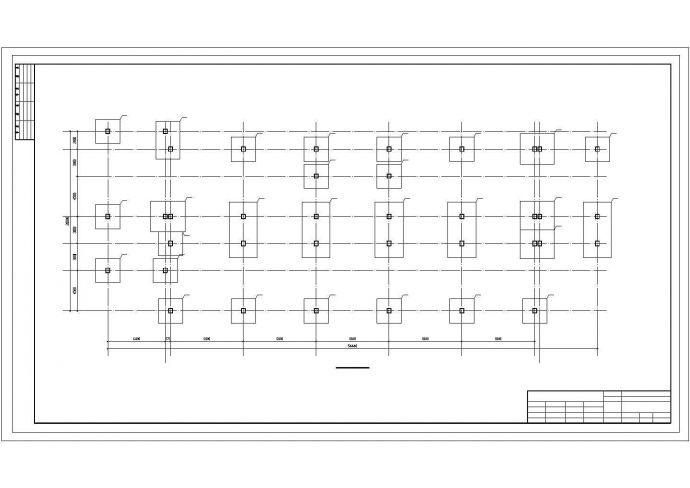 3264平方米三层框架教学楼建筑设计cad图，含设计说明_图1